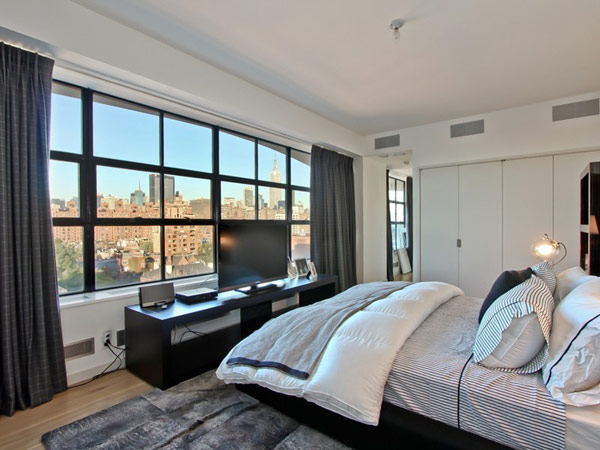 contemporary penthouse New York 8 Spectacular Duplex Penthouse in New York Defying the Urban Racket