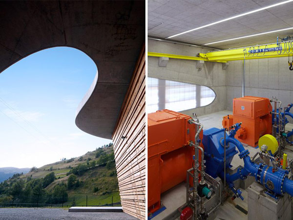 hydroelectric power plant design 12 Striking, Yet Noninvasive Hydroelectric Power Plant Design in Italy  