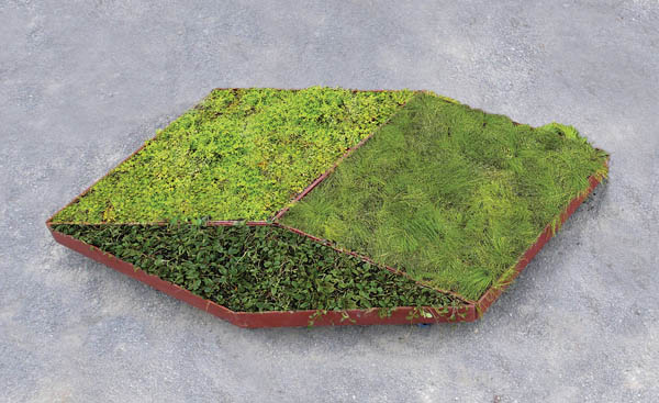 Fractal Garden by Legge Lewis Legge 4 Fabricating Informal Gardens: Diamond Shaped Garden On Wheels 