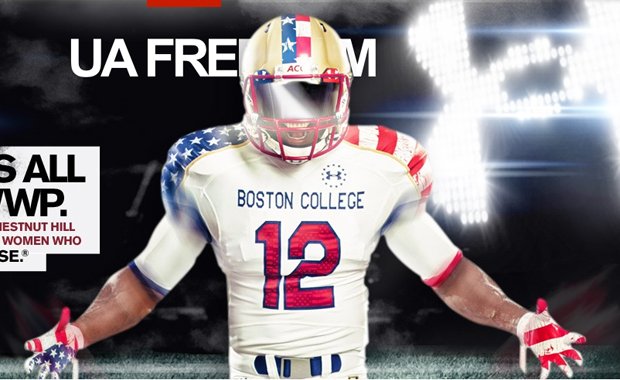 boston college wounded warriors uniforms