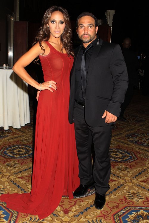 The Real Housewives of New Jersey stars Melissa Gorga and Joe Gorga attend the 2012 Christopher & Dana Reeve Foundation's A Magical Evening benefit at Cipriani Wall Street in NYC.