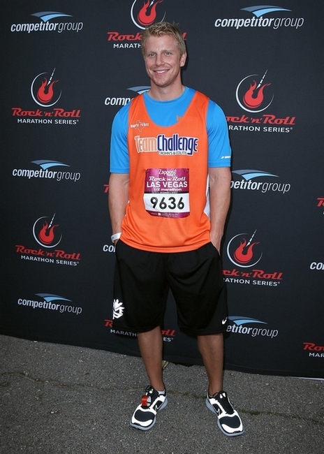 Sean Lowe participates in the 2012 Zappos.com Rock 'n' Roll Marathon & 1/2 Marathon, benefiting the Crohn's & Colitis Foundation of America in Vegas.  Photo Credit: Judy Eddy/WENN.com