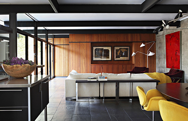 Colours and Wood Gorgeous Sense of Style: Luxury Mansion in L.A.