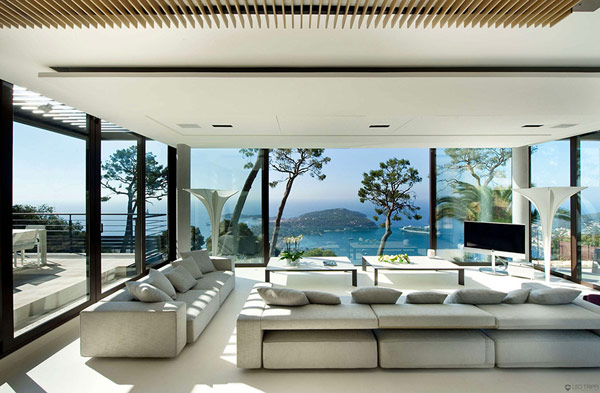 Holiday Villa Baie Cote dAzur interior Holiday Teasing: Impressive Villa Baie on the French Riviera