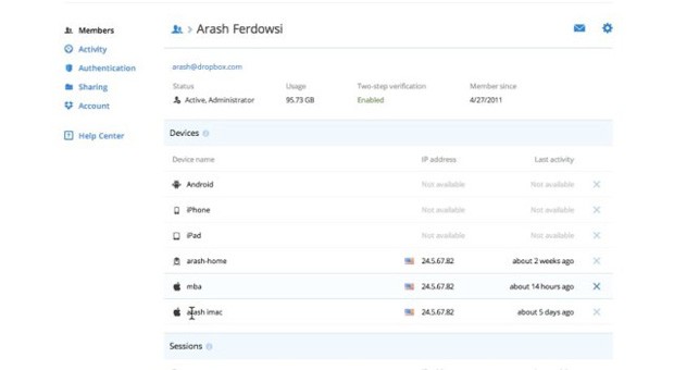 Dropbox for Teams adds an admin console for cloud storage overlords
