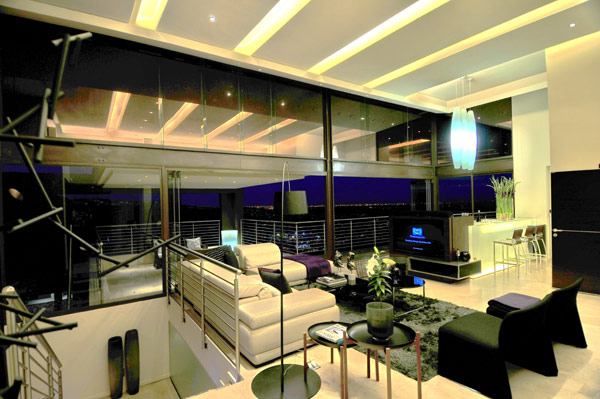 modern residence South Africa 17 Luxurious Living in Johannesburg, South Africa: House Bassonia
