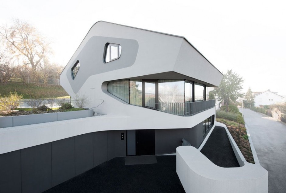 OLS House 71 Sustainable and Futuristic Architecture in Stuttgart: OLS House