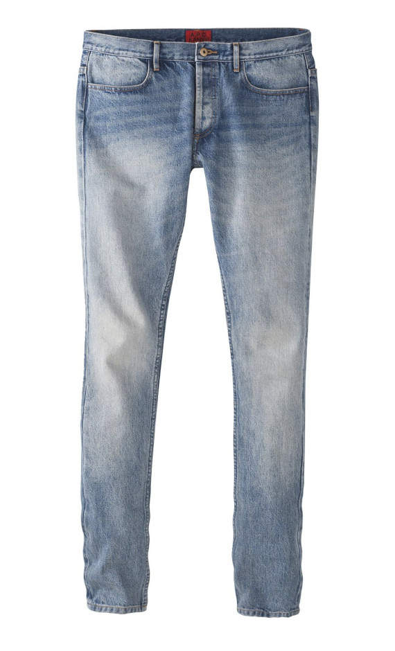a p c x kanye jeans stonewashed indigo 01 570x940 A.P.C. x KANYE   Capsule Collection | Available Now