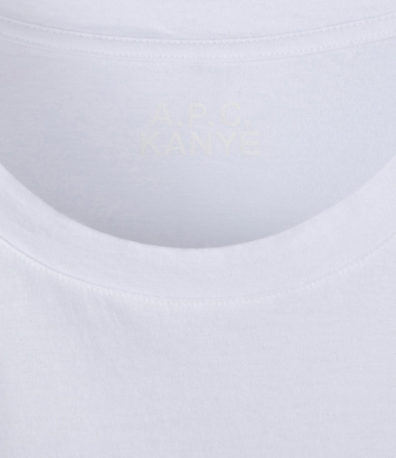 a p c x kanye west hip hop t shirt white 02 570x658 A.P.C. x KANYE   Capsule Collection | Available Now